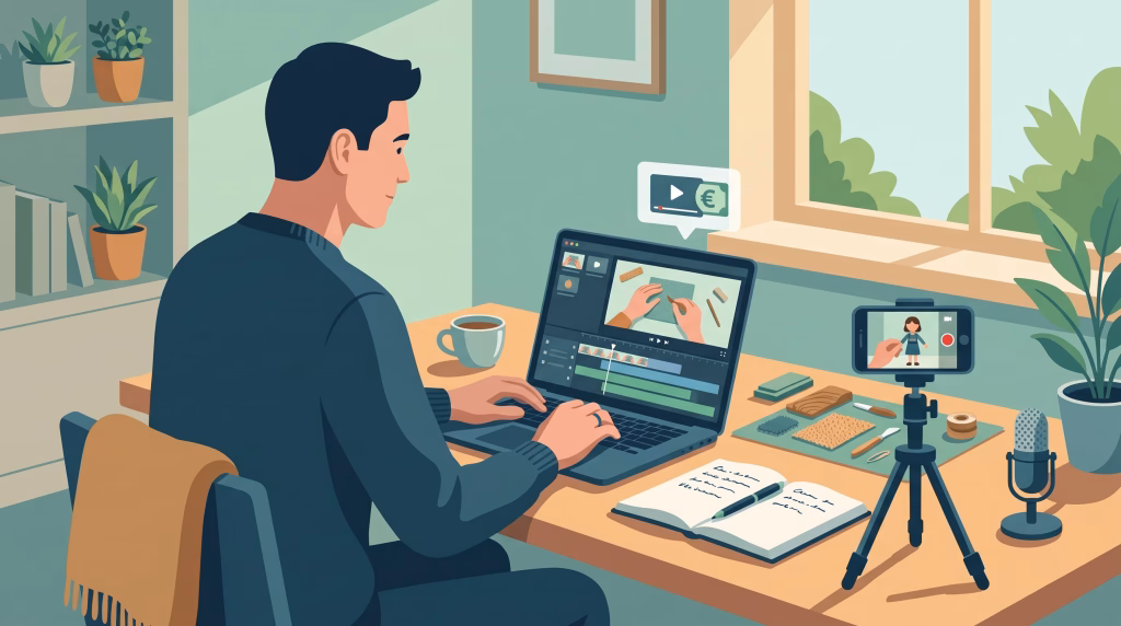 Video monteren zonder zelf in beeld te komen